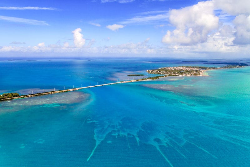 Florida Keys Aerial View.