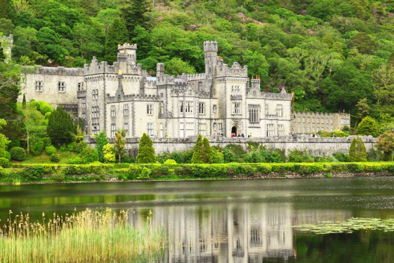 Places to visit in Ireland with kids Kylemore Abbey