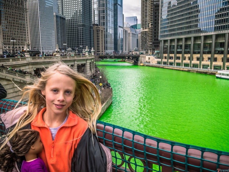 St Patrick's Day Green Chicago River (1)
